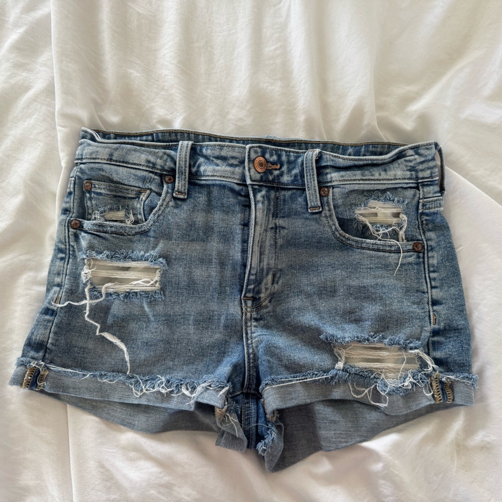 American Eagle Outfitters Distressed Jean Shorts